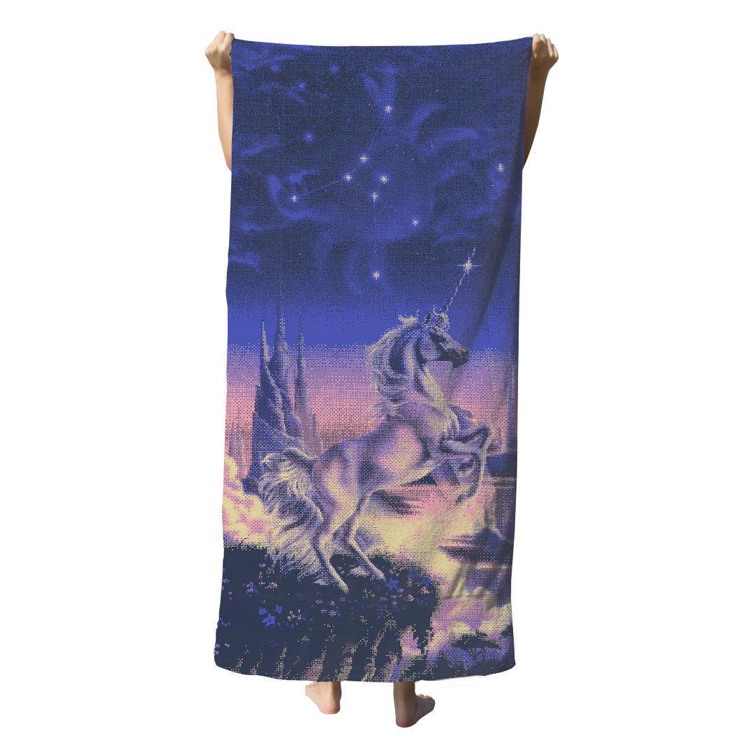 Unicorn's Edge Beach Towel