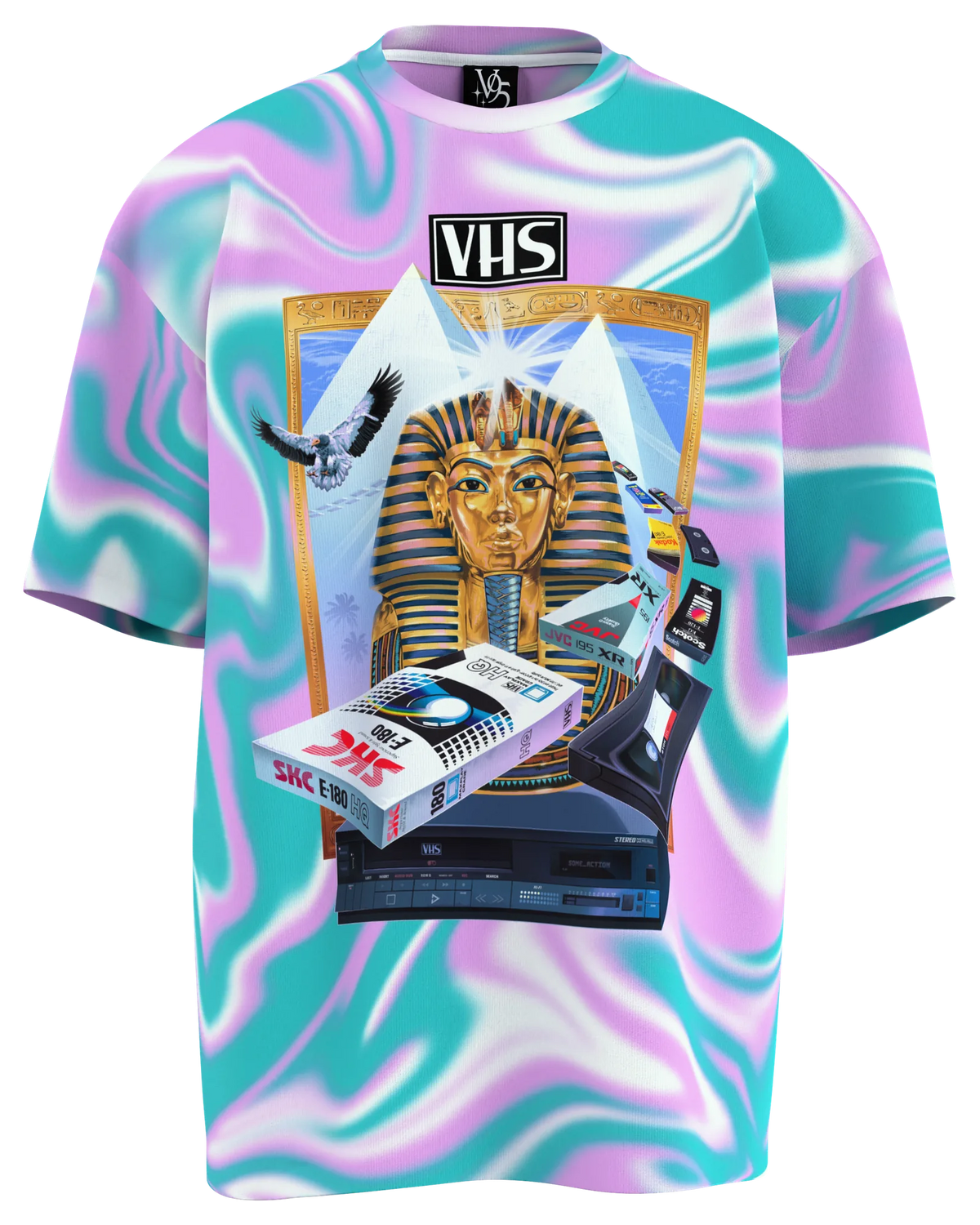 VHS Glyph Tee, front