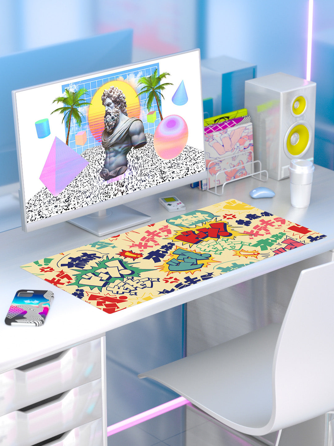 Boom Pop Desk Mat