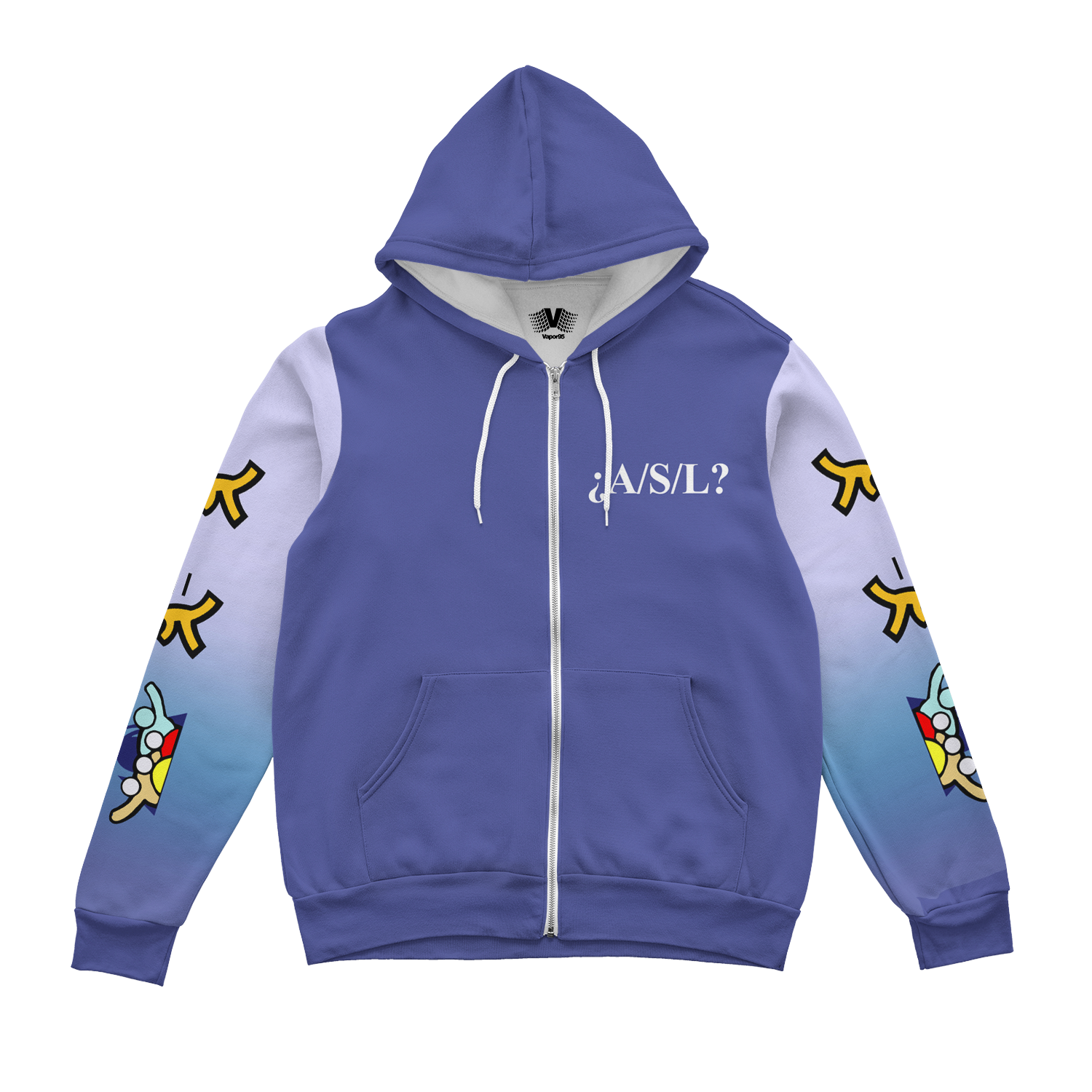 Welcome! Zip Up Hoodie