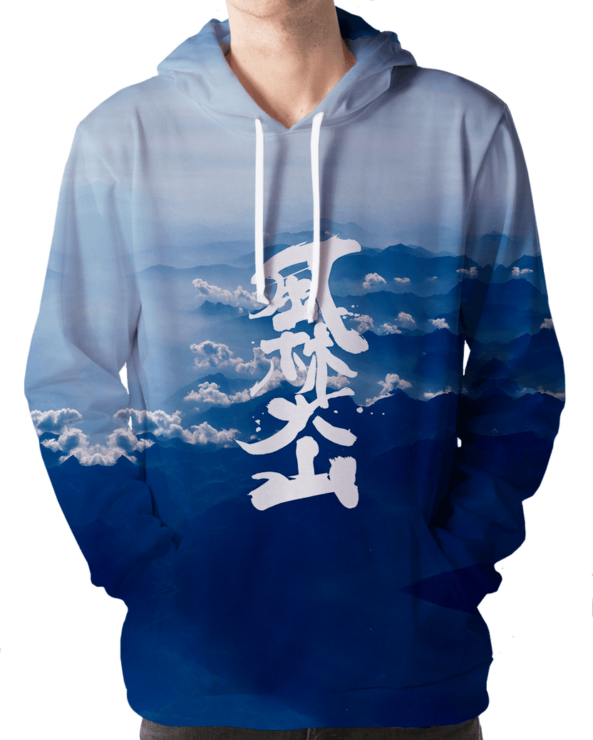 Vaporwave & Aesthetic Clothing | Wind Furinkazan Hoodie – Vapor95