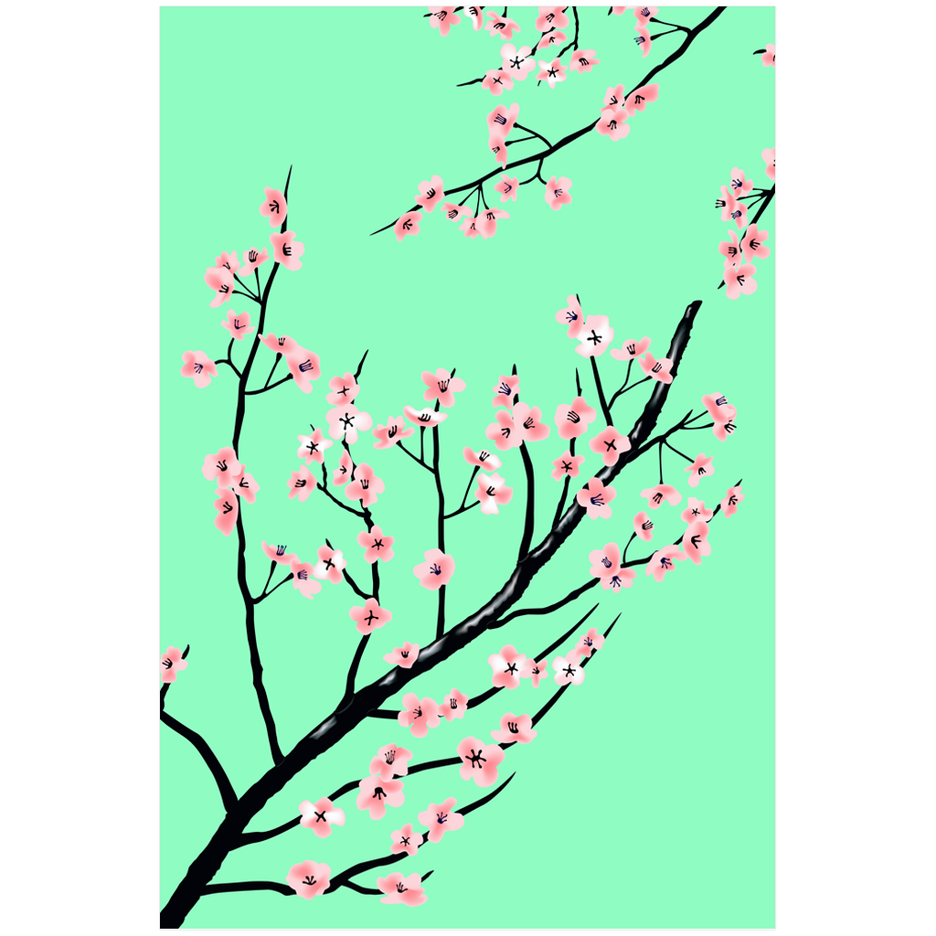 Full Bloom Poster Poster Vapor95 24x36 inch 