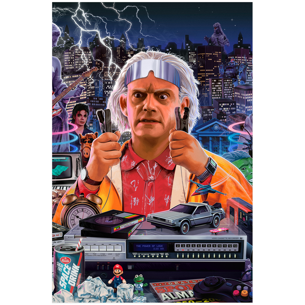 Great Scott! Poster Poster Vapor95 24x36 inch 