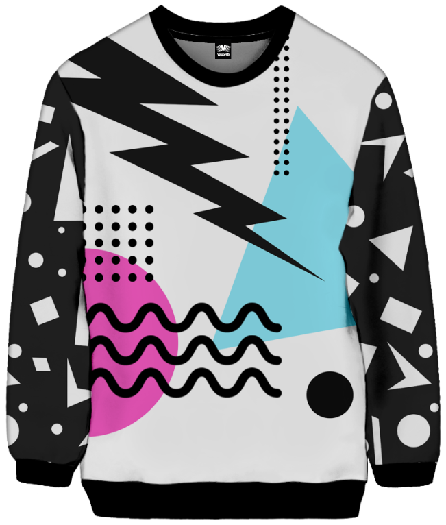 Shockwave Sweatshirt All Over Print Sweatshirt T6