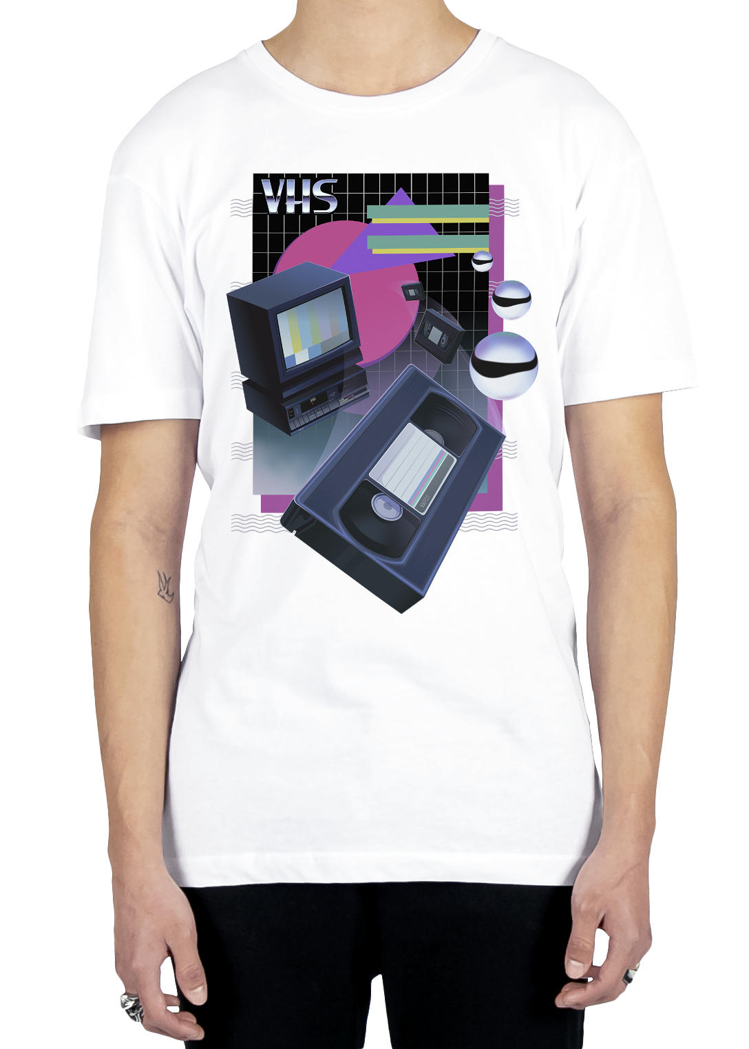 Blank Tape Tee Graphic Tee DTG