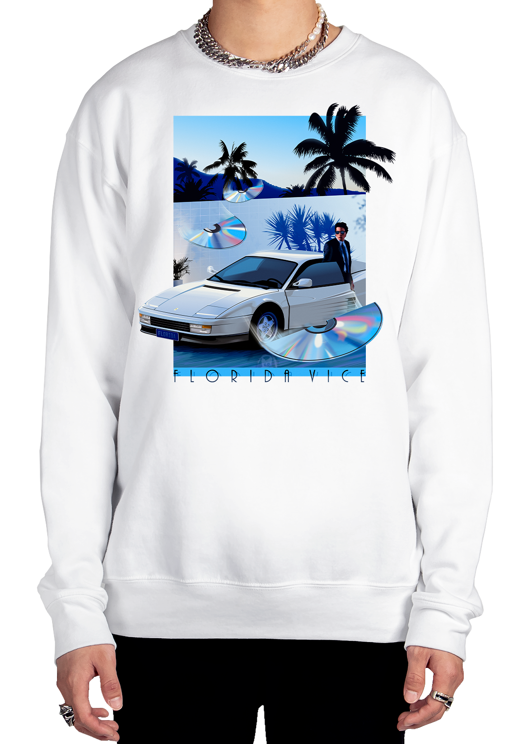 Clandestine Sweatshirt Graphic Sweatshirt DTG 