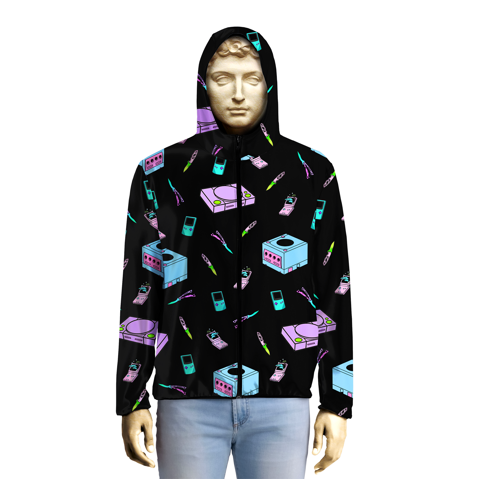 The Ultimate Vaporwave Windbreakers | Cloak & Dagger Windbreaker – Vapor95