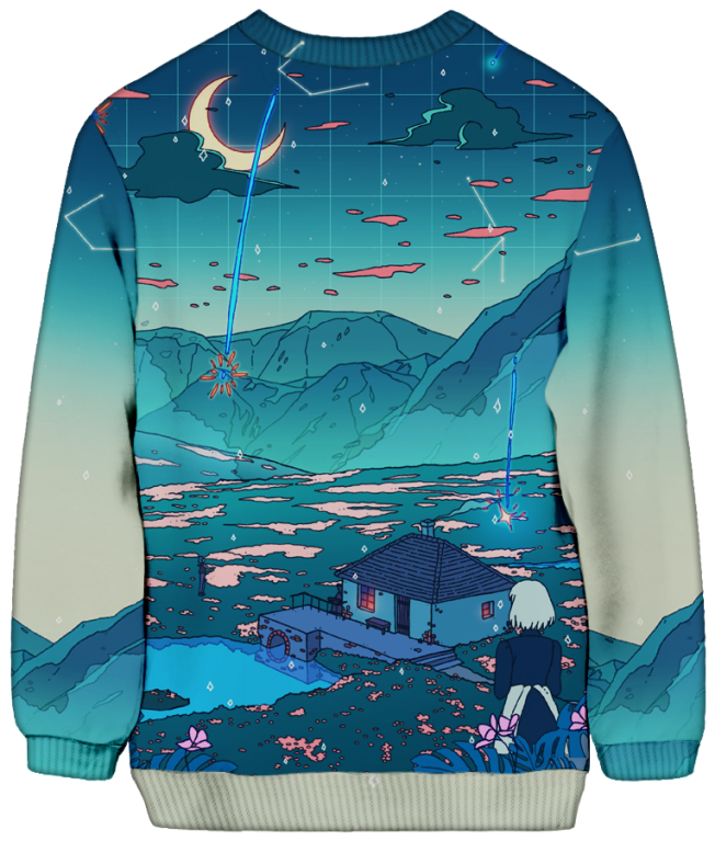 Crystal Shower Sweatshirt All Over Print Sweatshirt T6