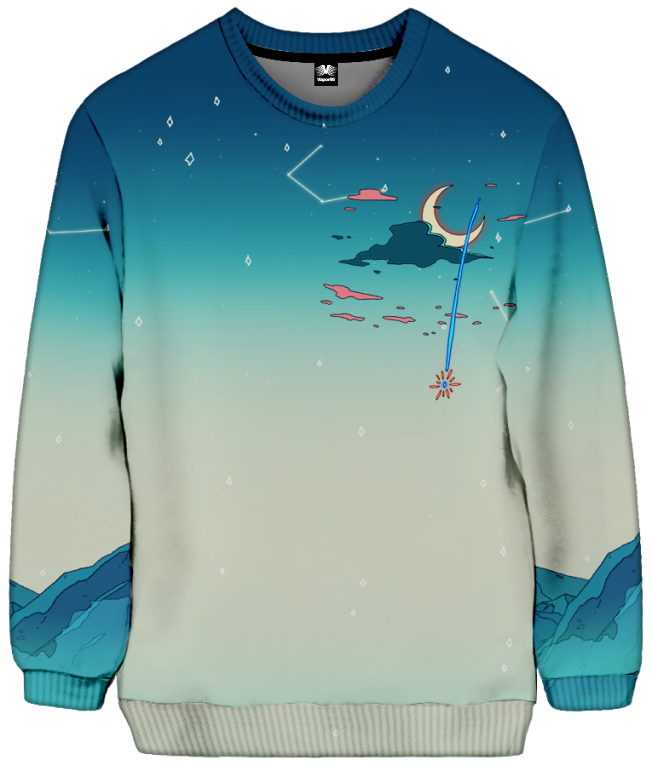 Crystal Shower Sweatshirt All Over Print Sweatshirt T6