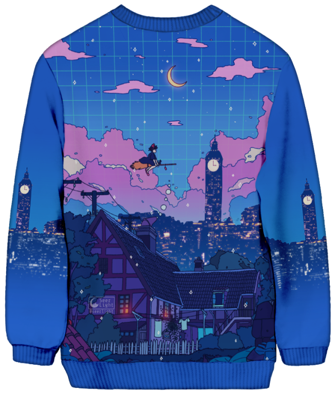 Delivery Service Sweatshirt All Over Print Sweatshirt Accorsi Industries