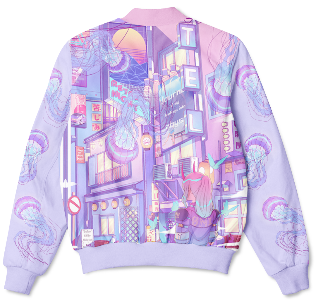 Dream Realm Bomber Jacket Bomber Jacket T6 