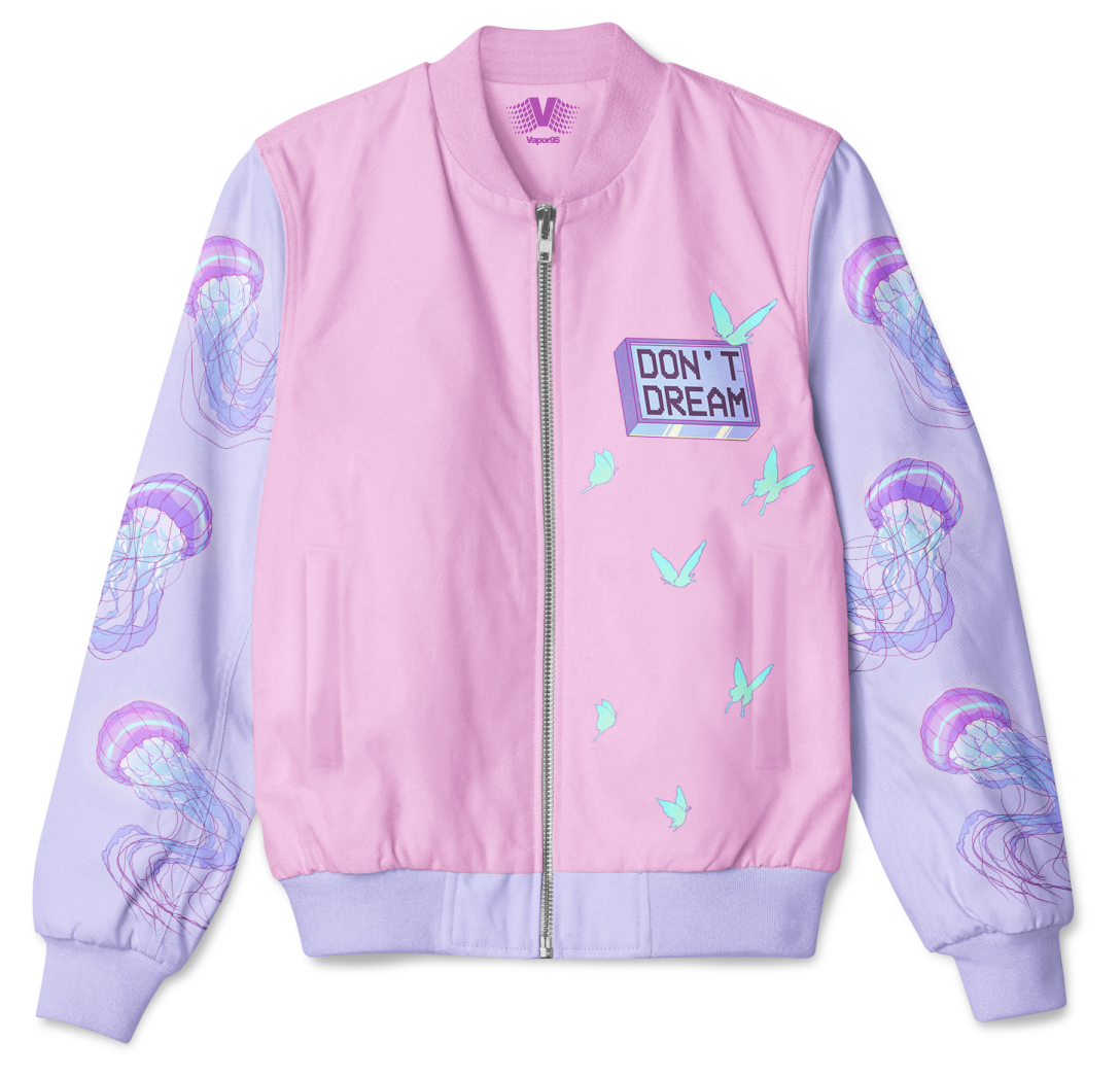 Dream Realm Bomber Jacket Bomber Jacket T6 