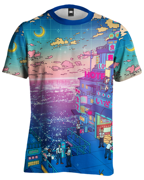 Vaporwave & Aesthetic Clothing  Heroes Vacation Tee – Vapor95