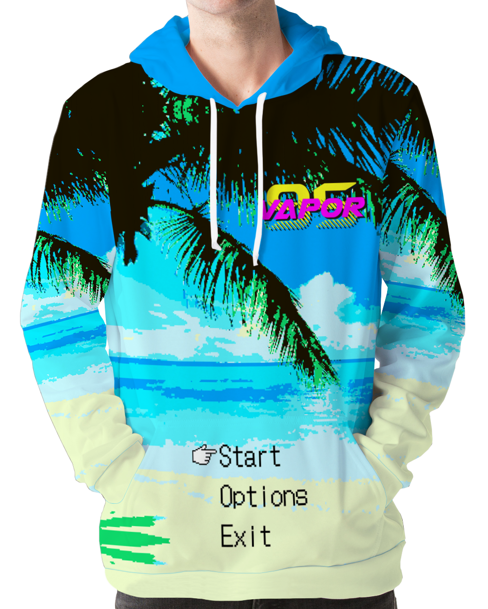 Menu Music Hoodie All Over Print Hoodie AOP