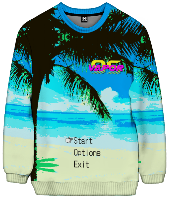 Menu Music Sweatshirt All Over Print Sweatshirt AOP 