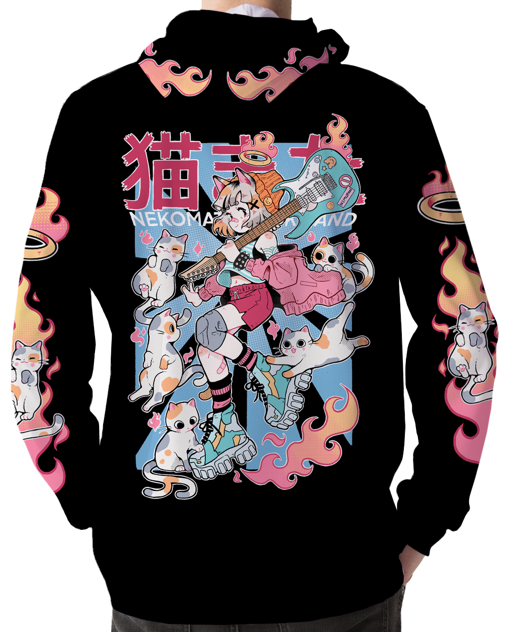 Nekomata Hoodie All Over Print Hoodie AOP 