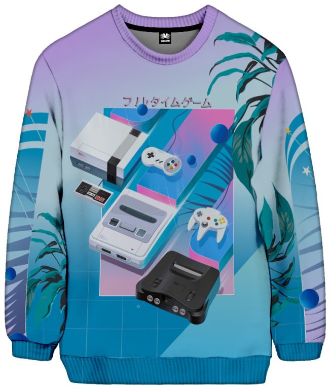 New Challenger Sweatshirt All Over Print Sweatshirt AOP 