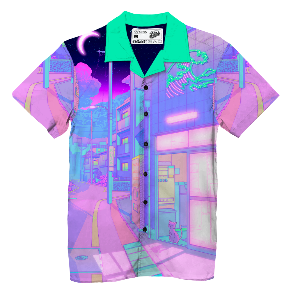 Pastel Drive Hawaiian Shirt