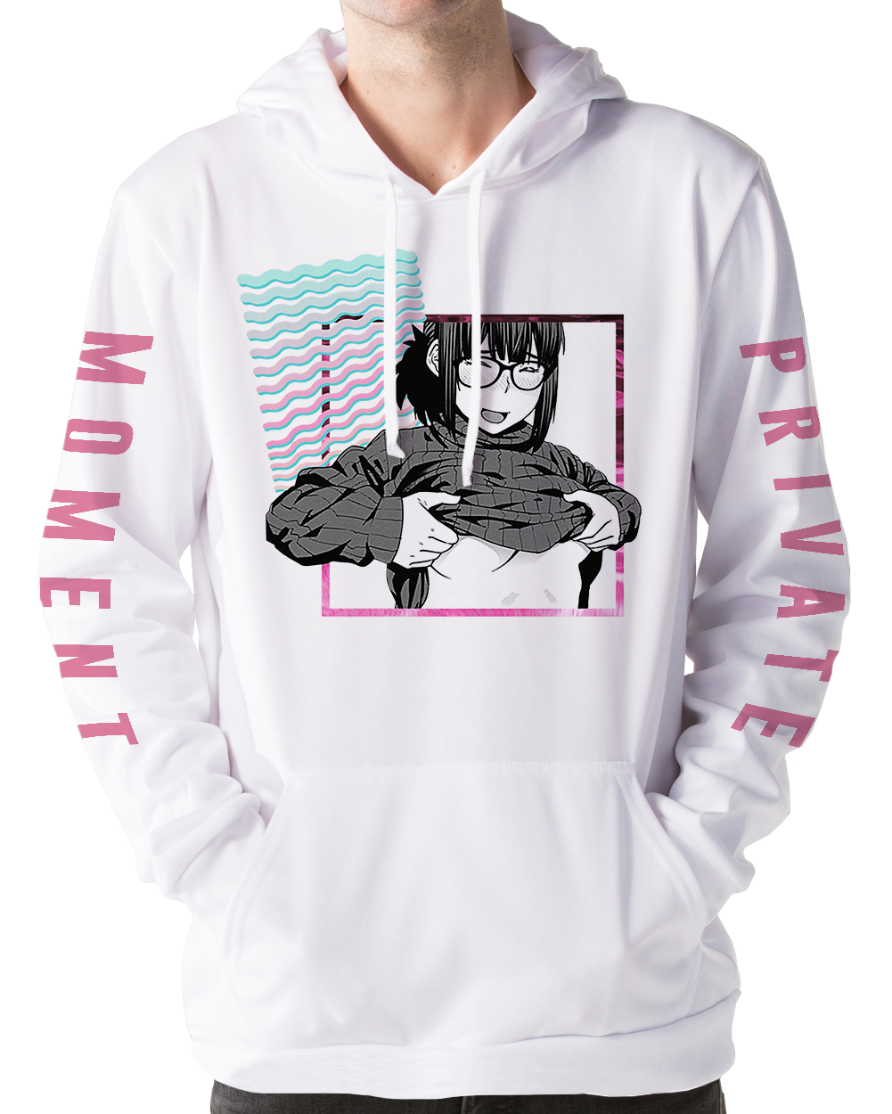 Private Moment Hoodie All Over Print Hoodie AOP White XS 