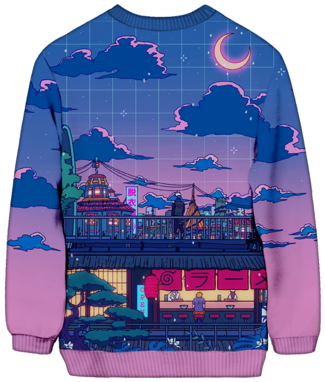 Ramen Village Sweatshirt All Over Print Sweatshirt T6