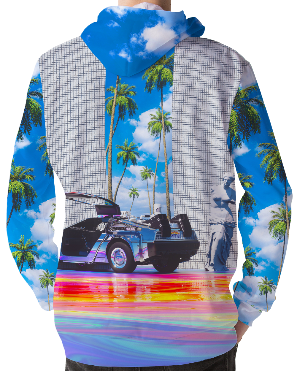 Riding Time Hoodie All Over Print Hoodie AOP