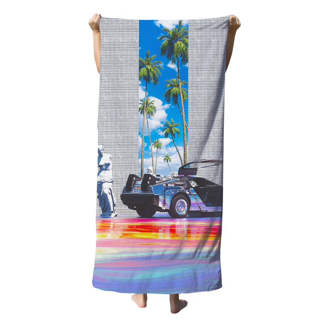 Riding Time Beach Towel Towel T6 