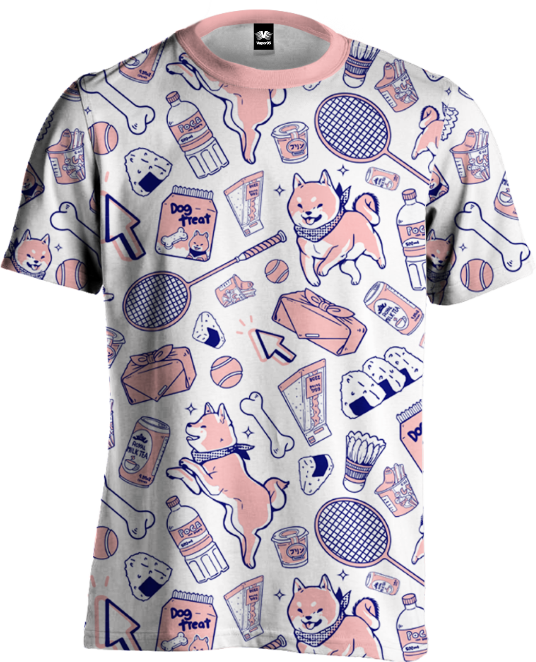 Shiba Picnic Tee All Over Print Tee T6