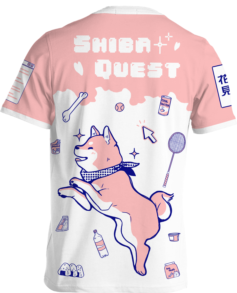 Shiba Quest Tee IN STOCK