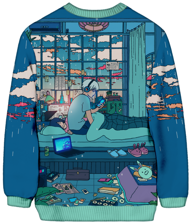 Sleepy Days Sweatshirt All Over Print Sweatshirt T6