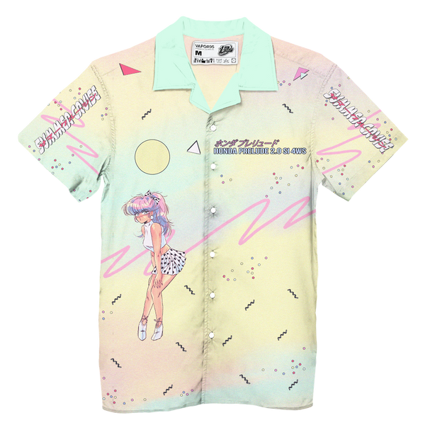 T6 Breathing Fire Hawaiian Shirt M