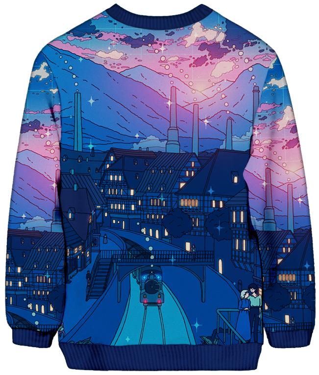 Disneyland 2025 map sweatshirt