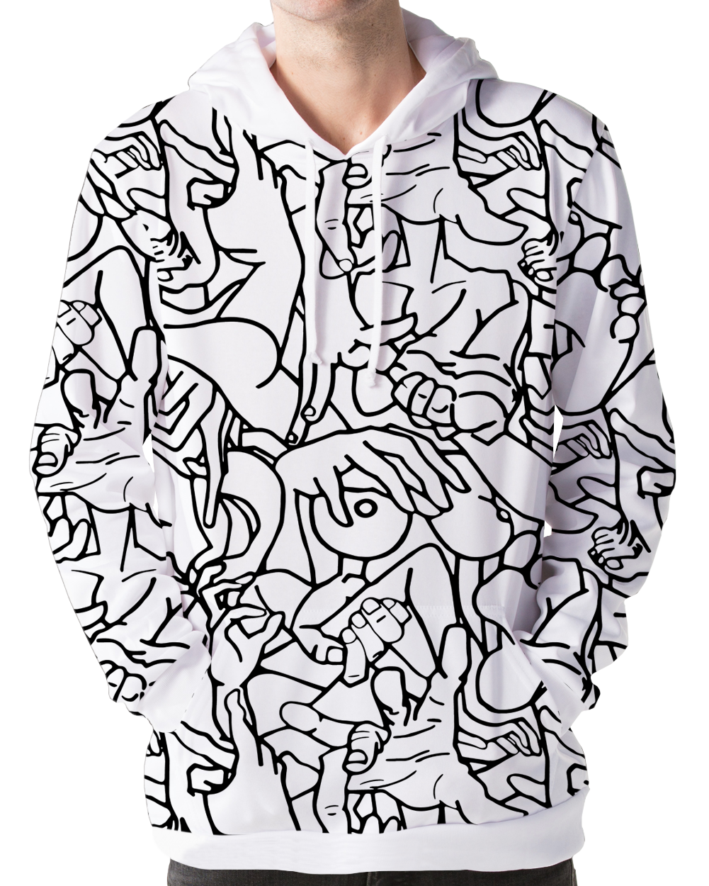 Tight Spaces Hoodie All Over Print Hoodie AOP 