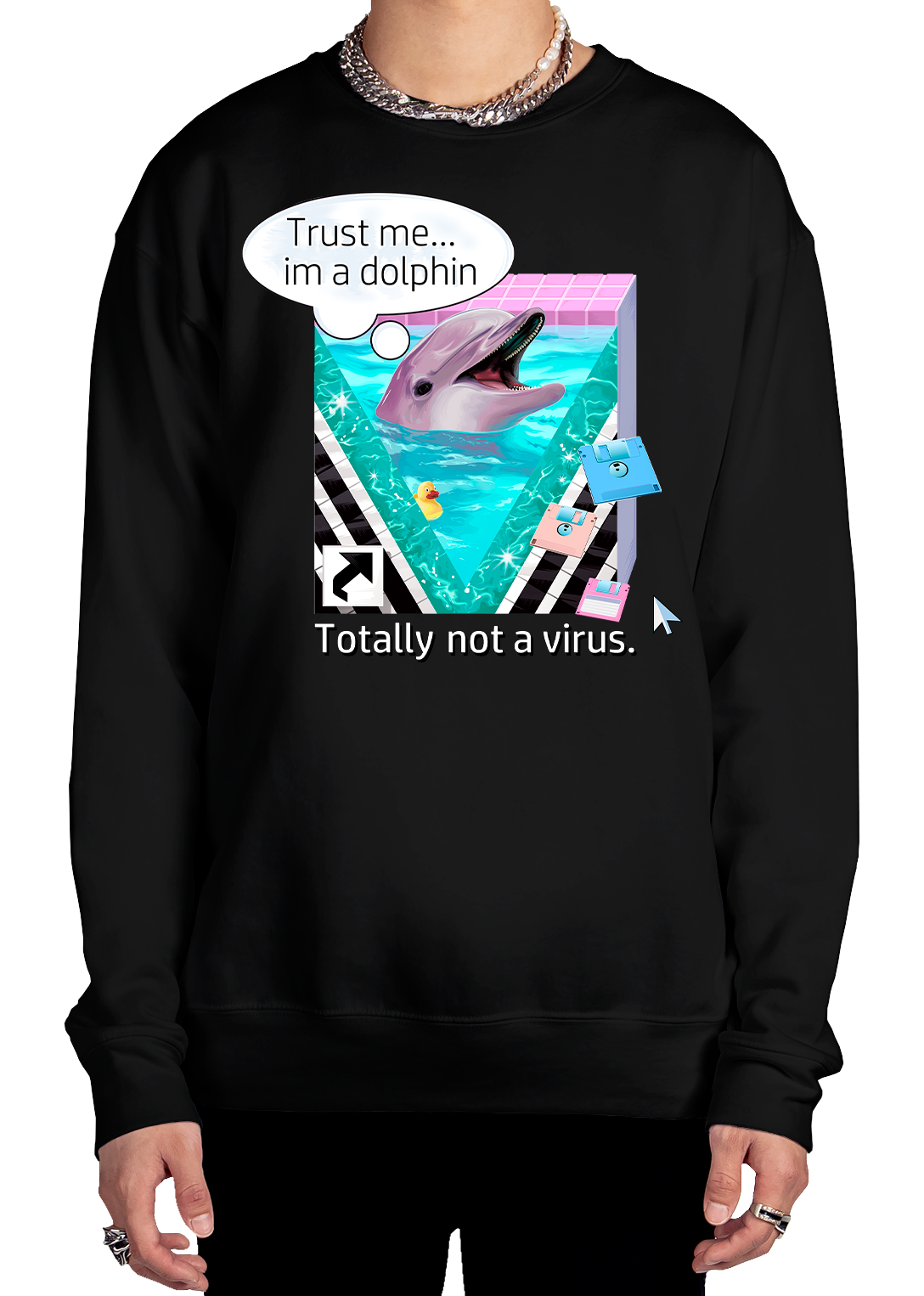 Trust Me! Sweatshirt Graphic Sweatshirt DTG 