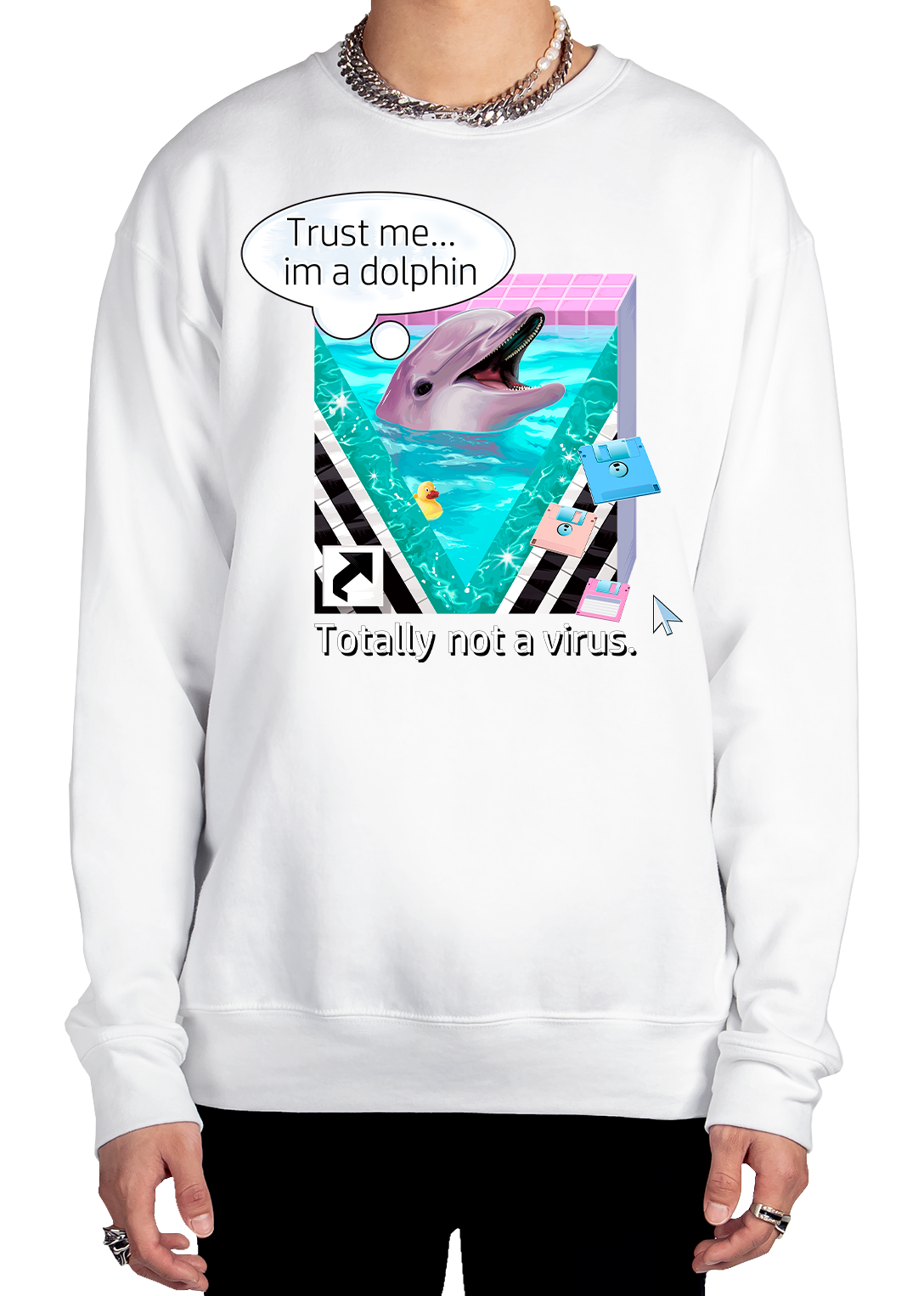 Trust Me! Sweatshirt Graphic Sweatshirt DTG 