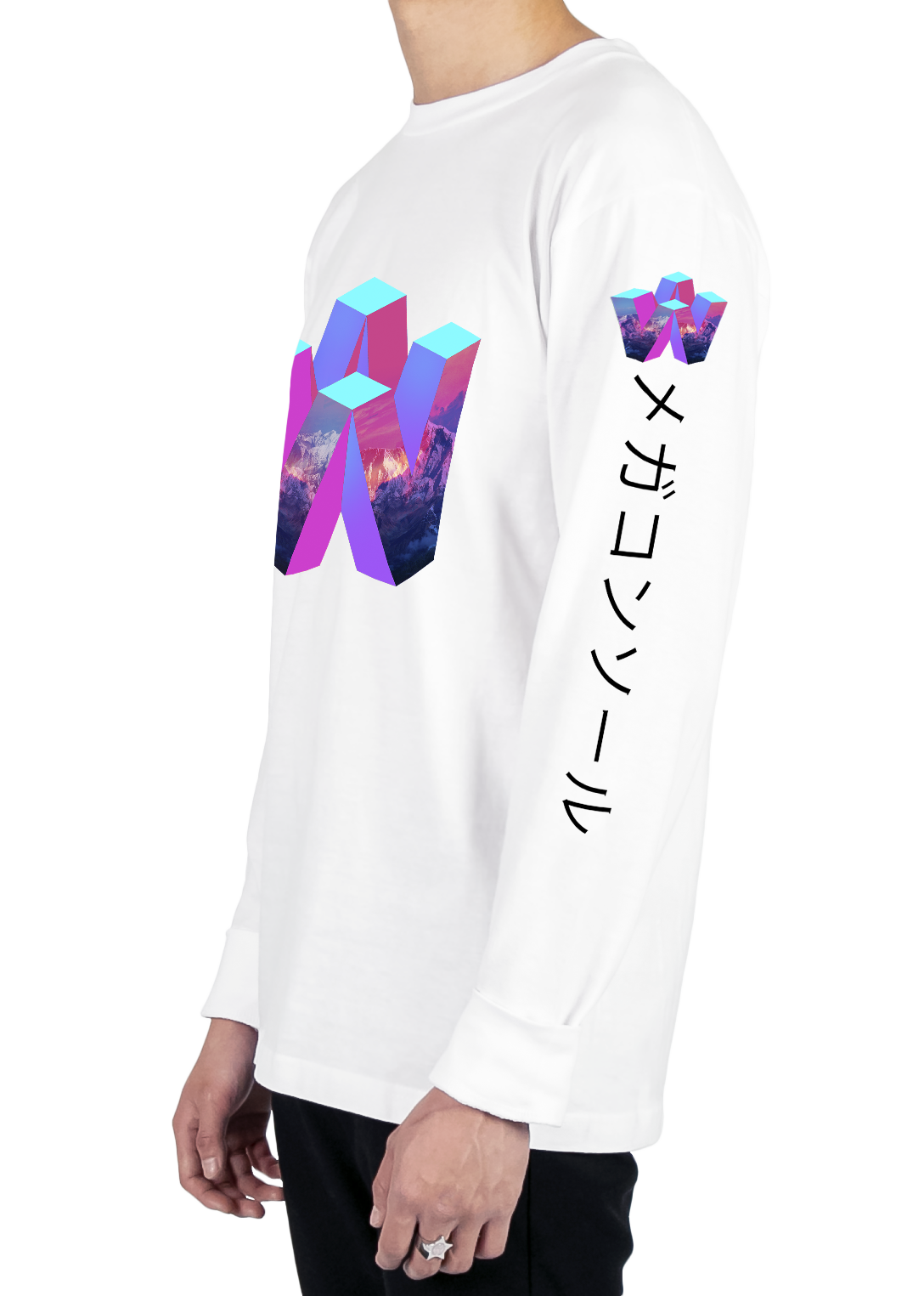 Billy boykot Settle Experience Aesthetic and Vaporwave fashion with Vapor95's Long Sleeve  Graphic Tees | V64 Long Sleeve Tee