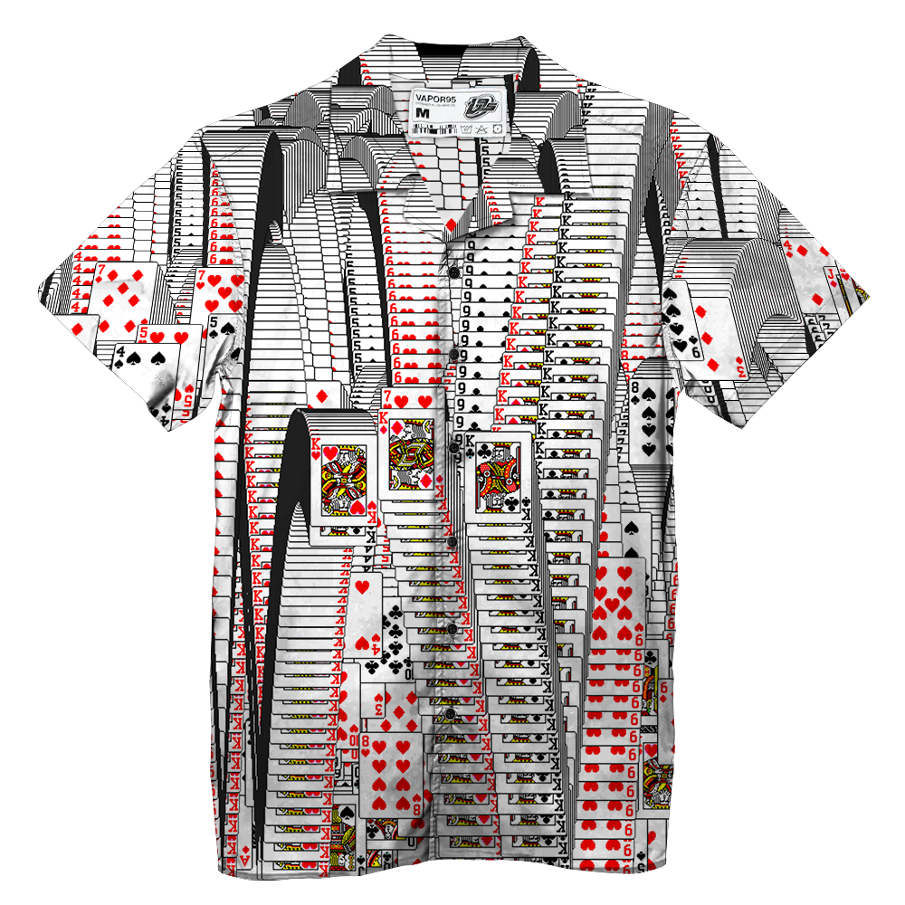 Victory Glitch Hawaiian Shirt