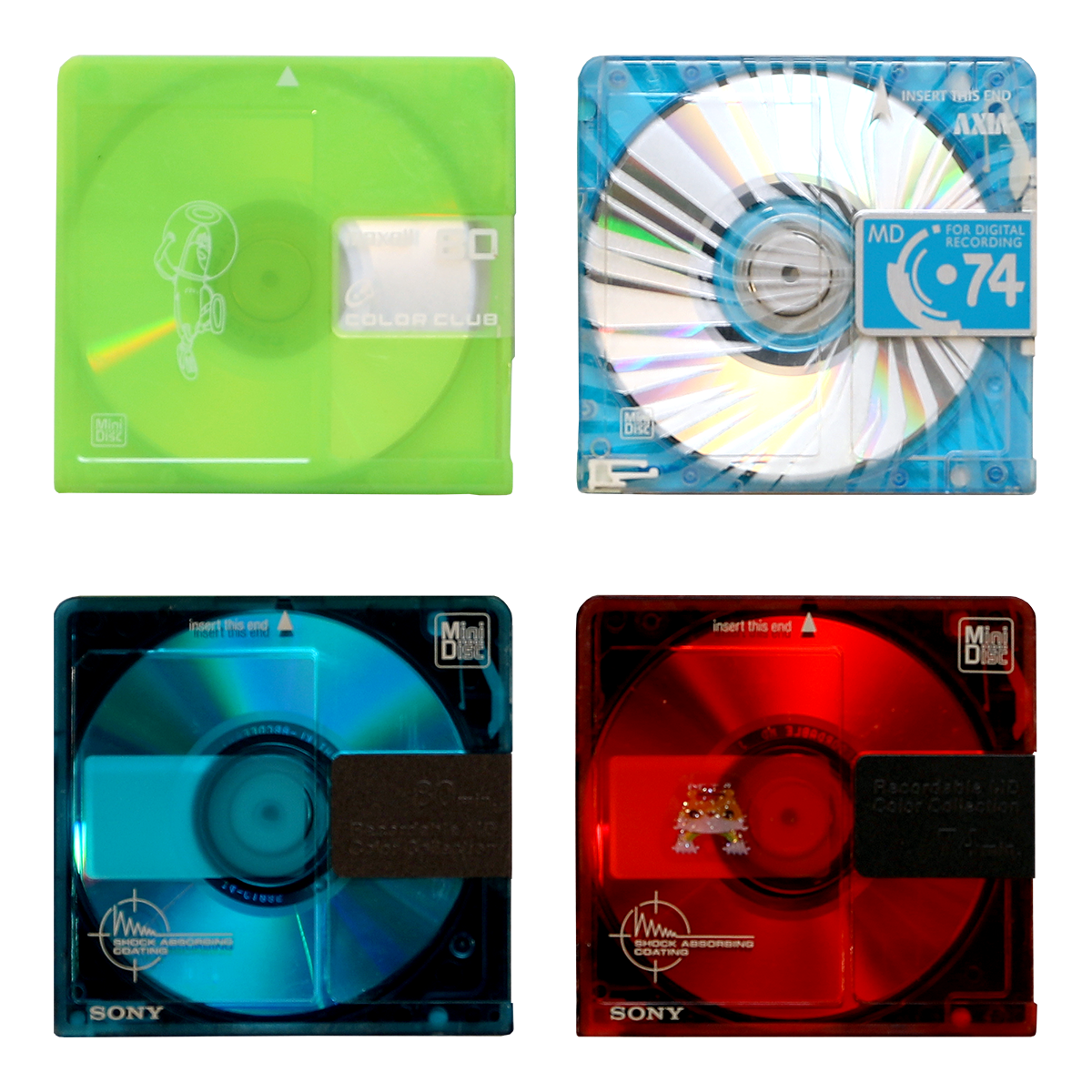 Mystery Minidisc 4 Pack