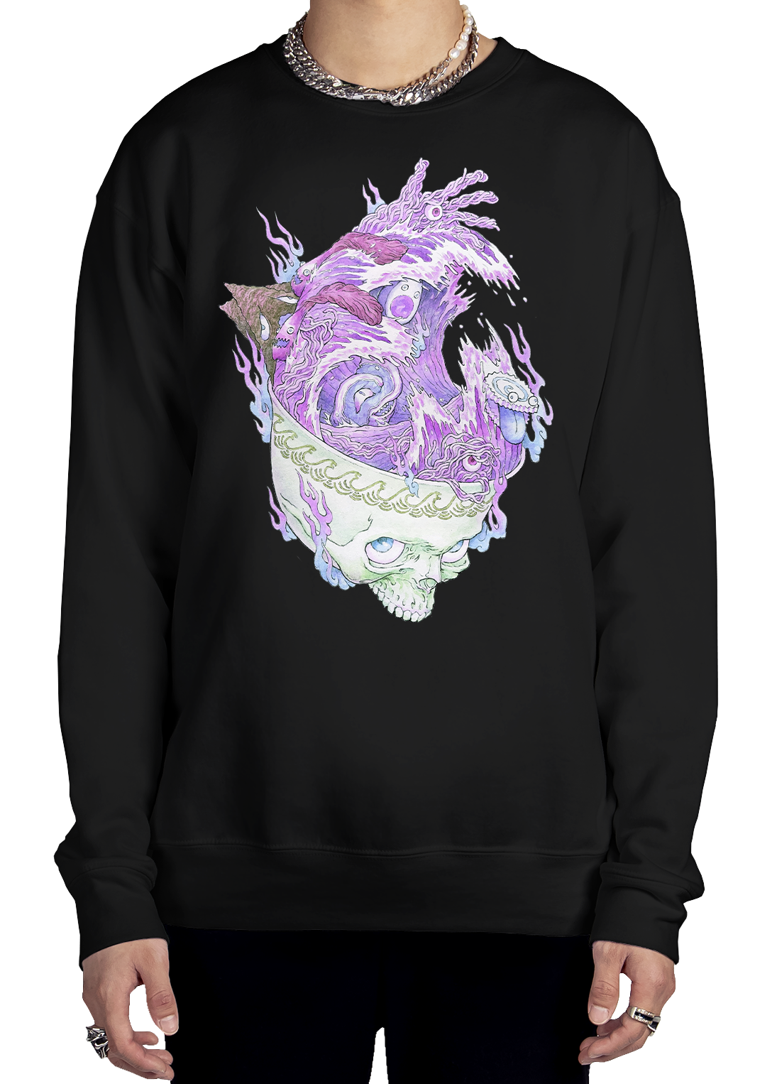 Brain Washed Sweatshirt Graphic Sweatshirt DTG 