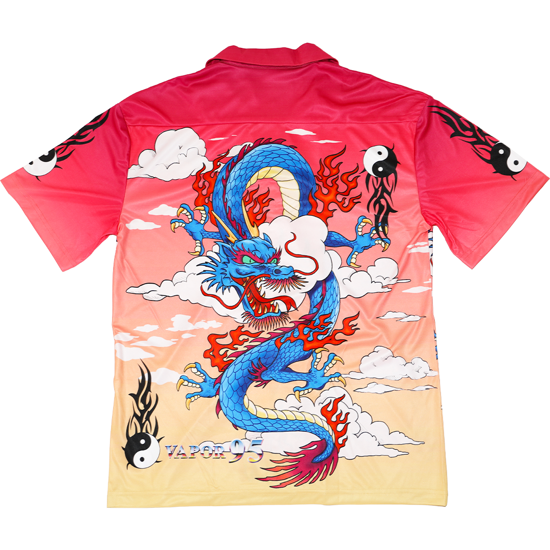 Breathing Fire Hawaiian Shirt