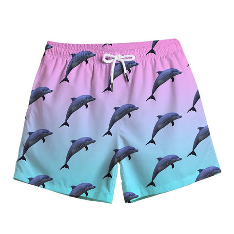 Pink dolphin shop swim trunks