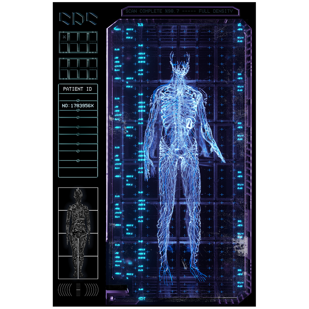 Cyberscan Poster Poster Vapor95 24x36 inch 