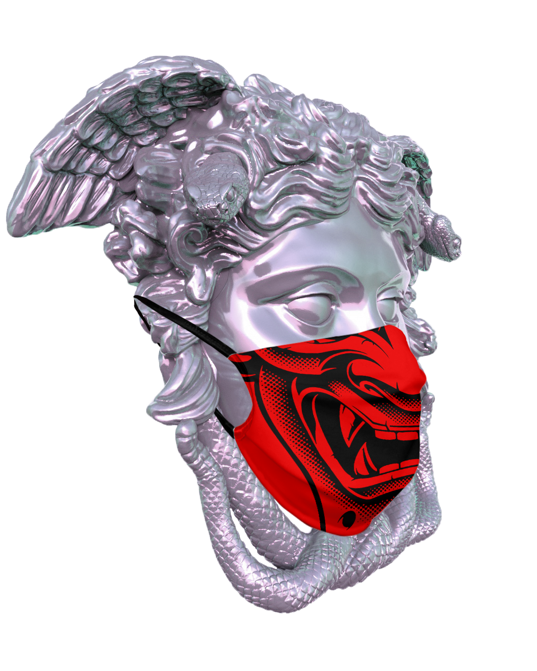 Oni Face Mask Face Mask T6