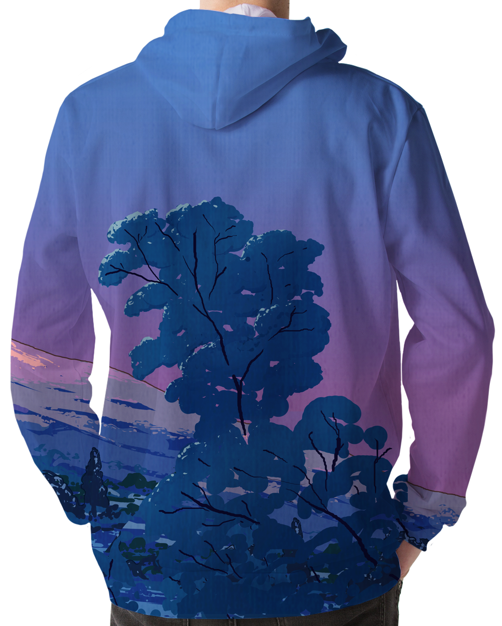Mount Fuji Hoodie All Over Print Hoodie T6