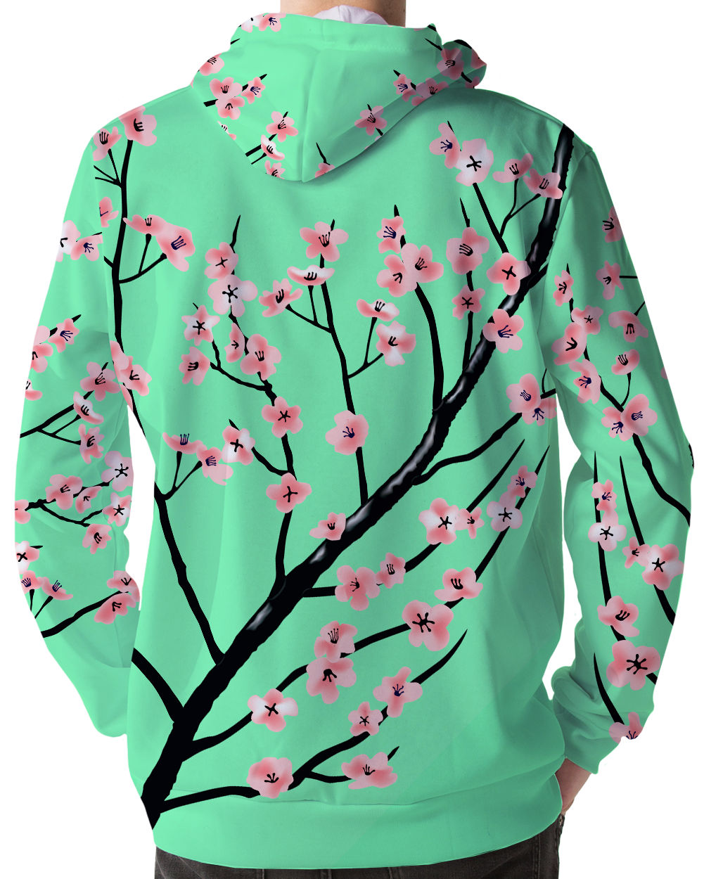 Full Bloom Hoodie All Over Print Hoodie Accorsi Industries