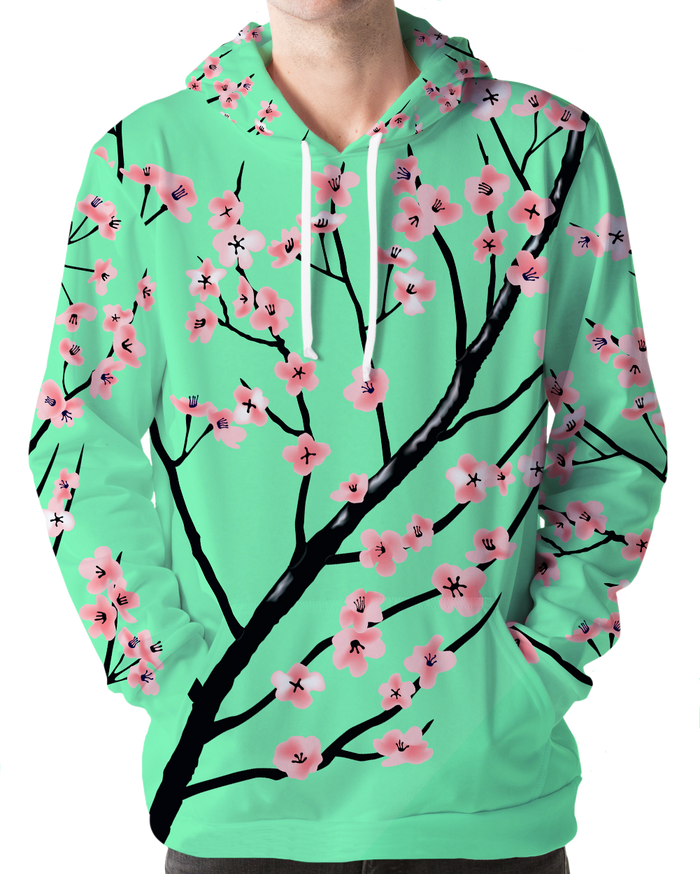 Full Bloom Hoodie All Over Print Hoodie Accorsi Industries