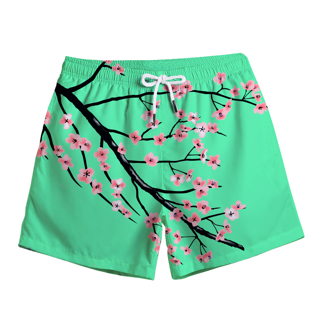 Full Bloom Swim Trunks Swim Trunks T6 