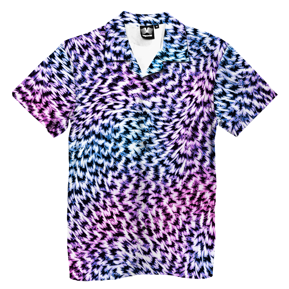 Acid Zebra Hawaiian Shirt