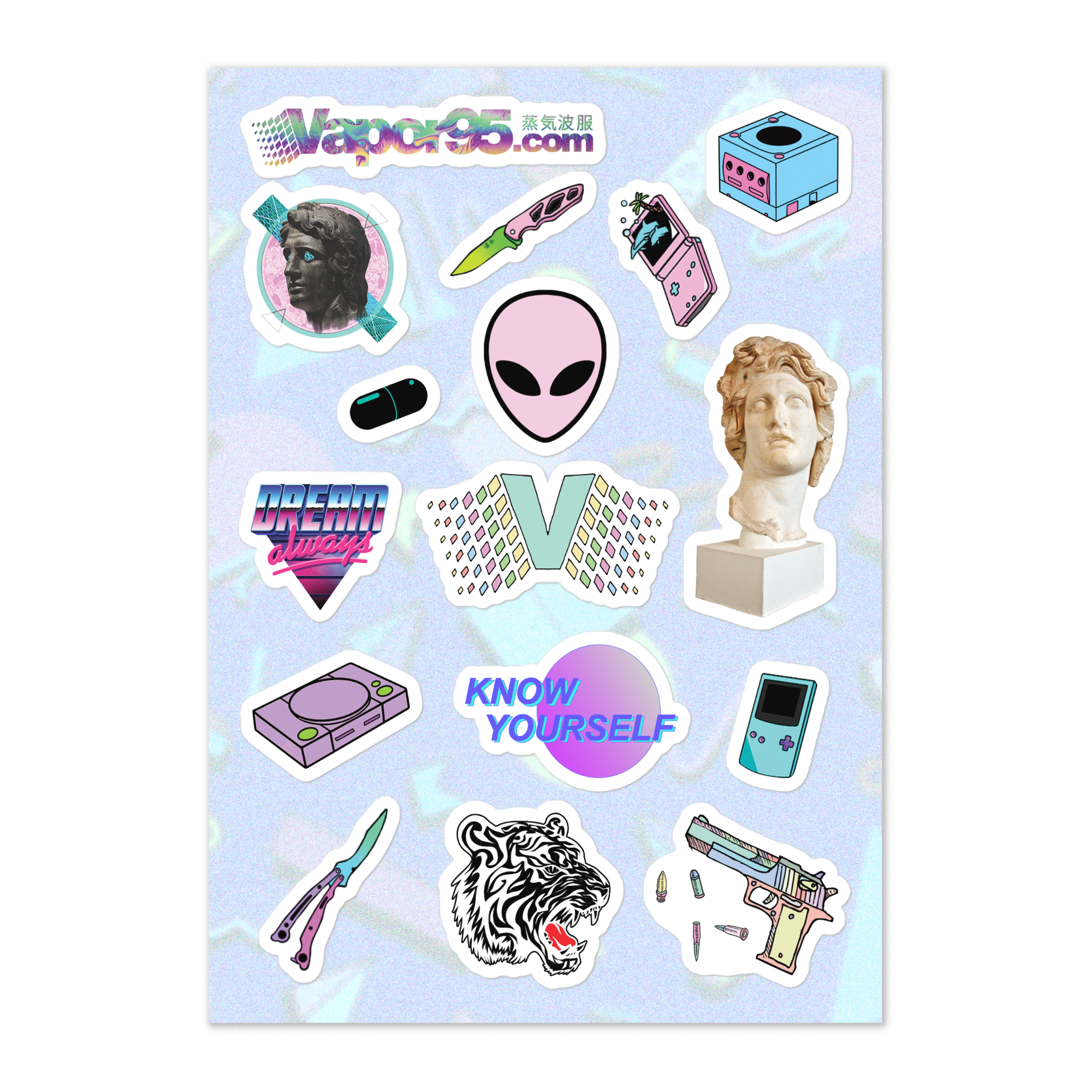 Vapor95 Sticker Sheet