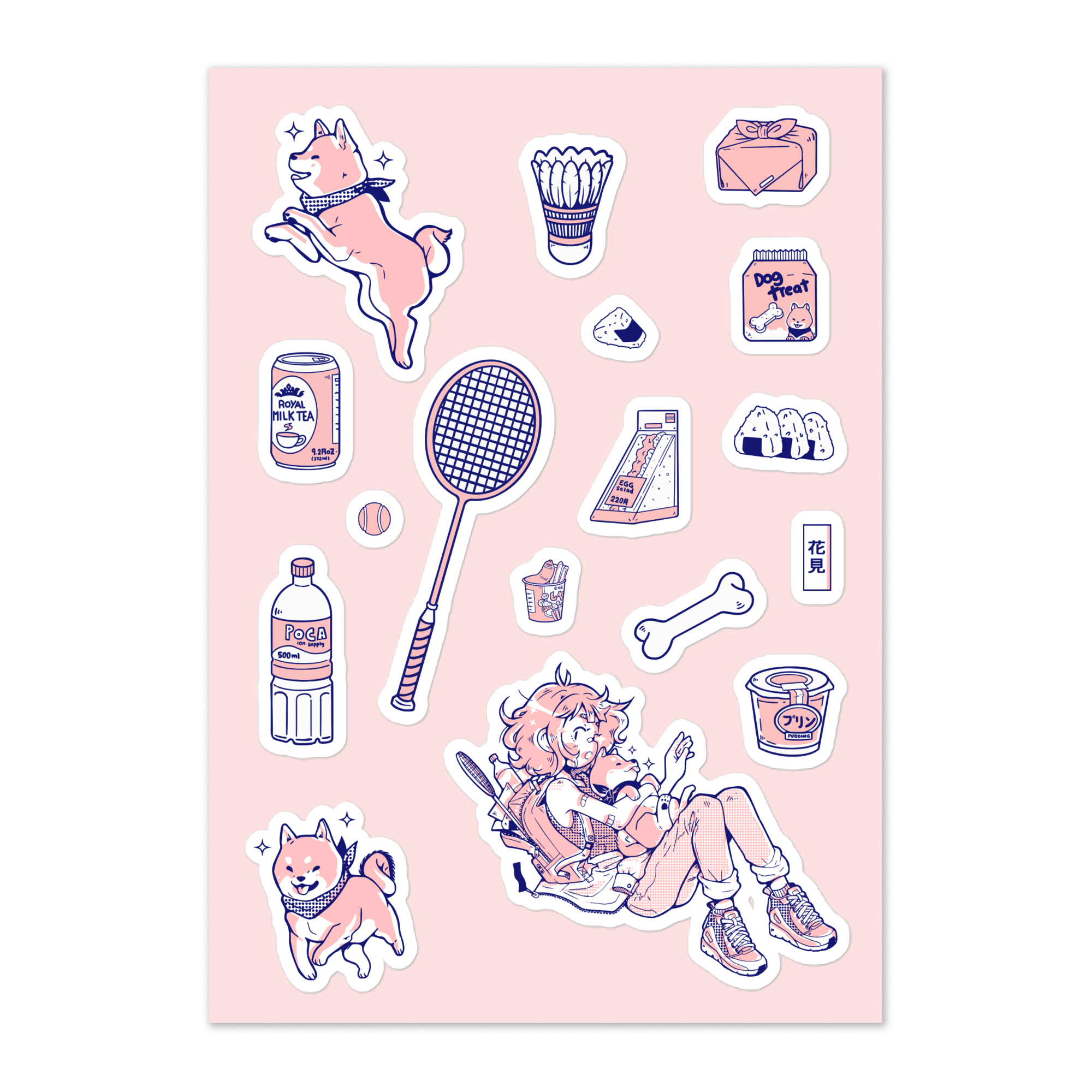 Nemupan Sticker Sheet