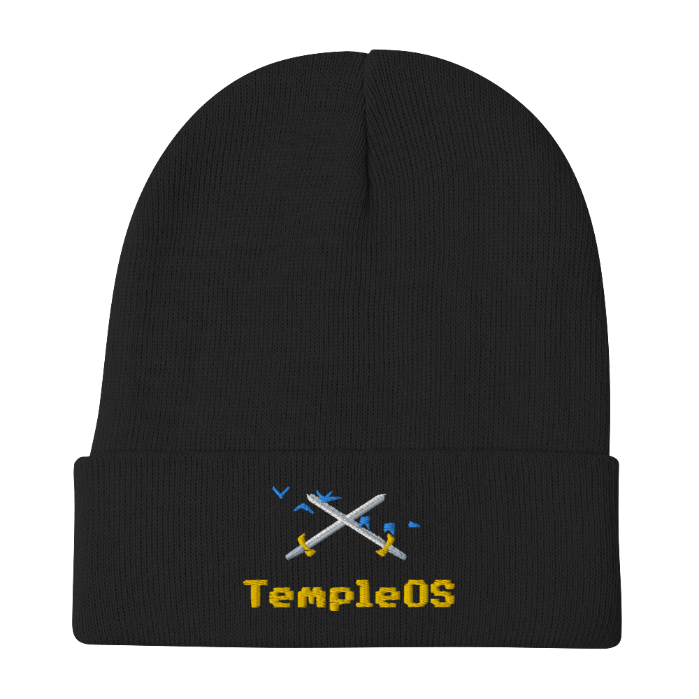 Temple OS Beanie